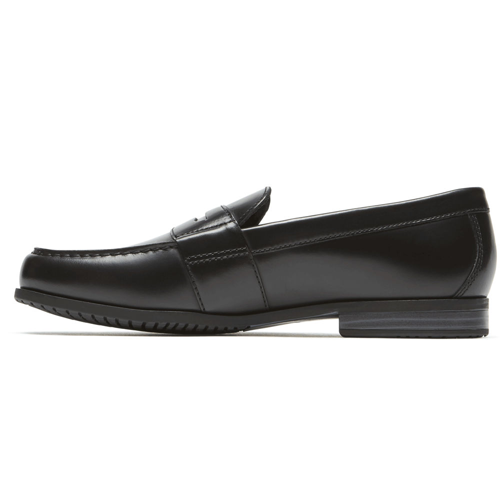 Rockport Mens Classic Lite 2 Penny - Loafers Black - IWQ496703